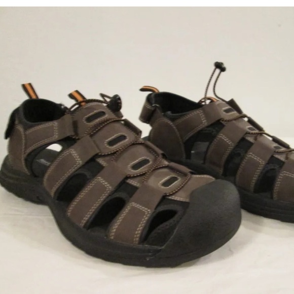 Field and Stream men’s brown amphibious hiking fisherman sandal size 12 - Picture 1 of 7